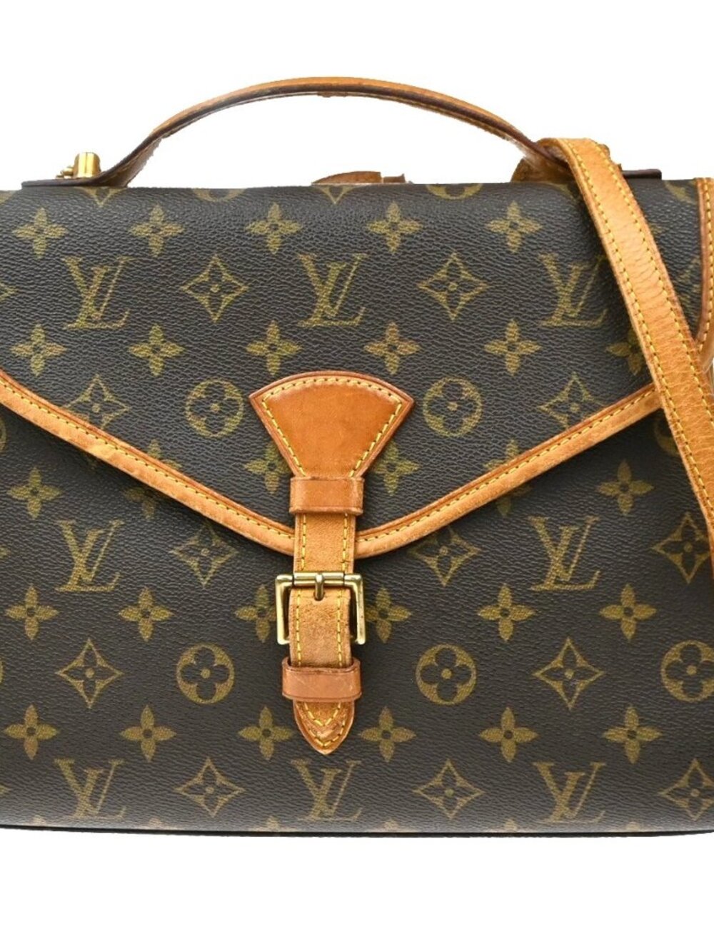 LOUIS VUITTON Bel Air 2Way Shoulder Hand Bag Monogram Leather BN M51122 10KD560